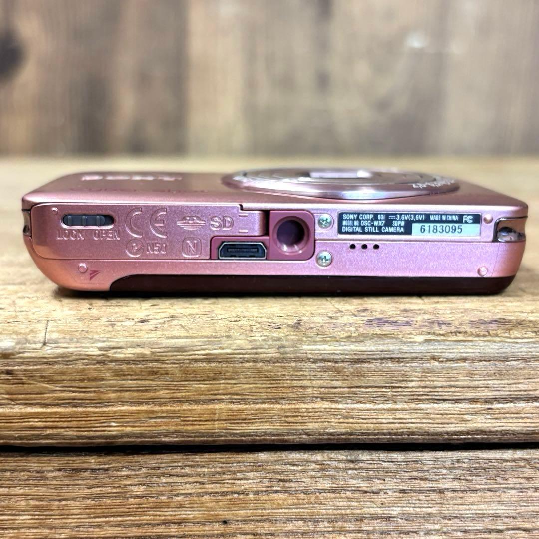 SONY ソニー Cyber-shot DSC-WX7 コンデジ ピンク