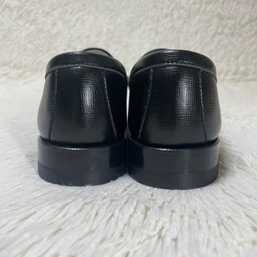 極美品✨リーガル　ローファー　本革　黒　25cm オンオフ兼用　シボ革