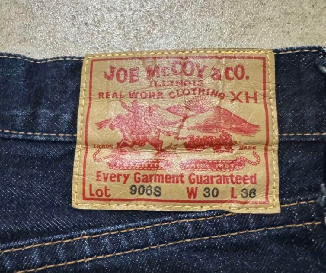 早い者勝ち！Joe McCoy 906s W30 デニム ジーンズ