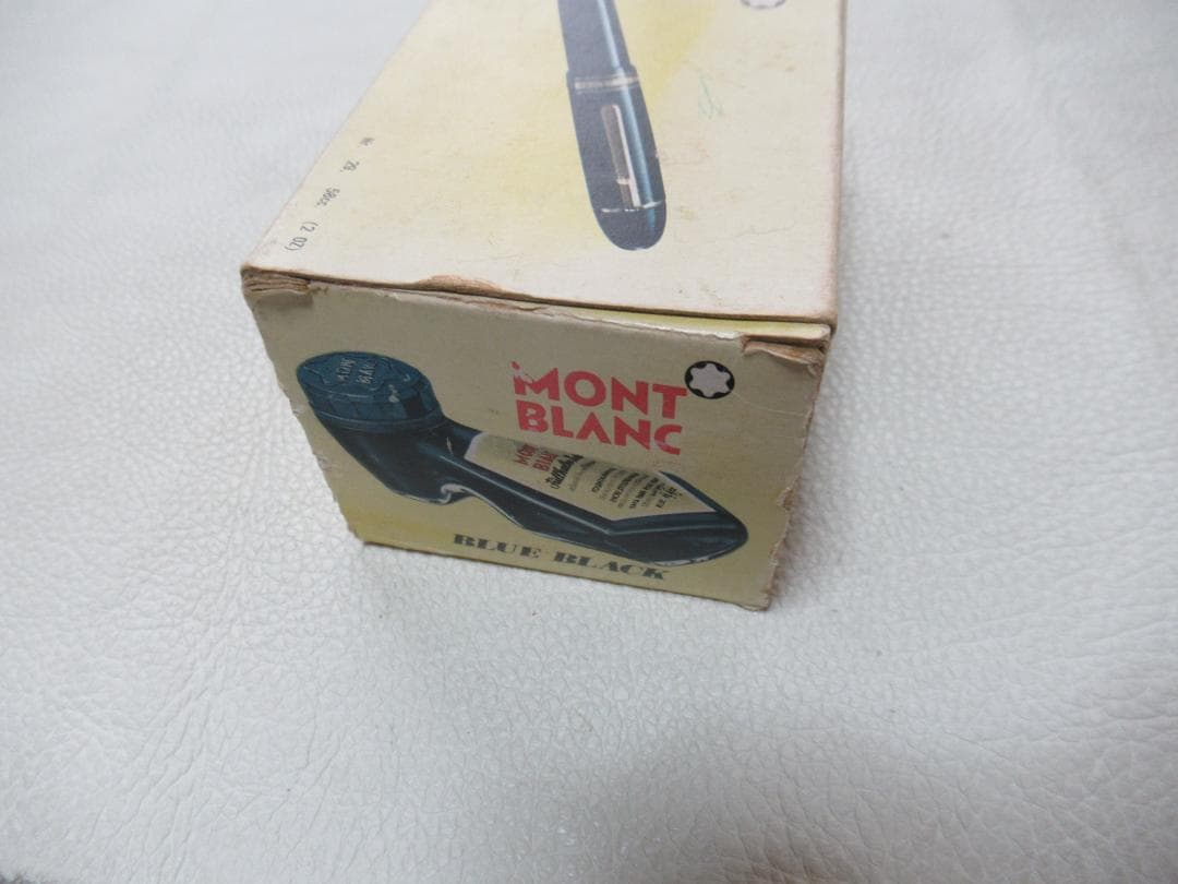 希少 1960～1970年代共箱付◆モンブラン 靴型 インク空瓶 2oz 2種類