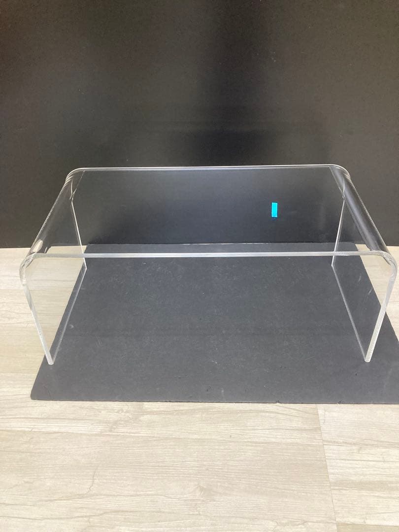 アクリルテーブル　 ローテーブル 　LLサイズ　クリア（約）幅80cm