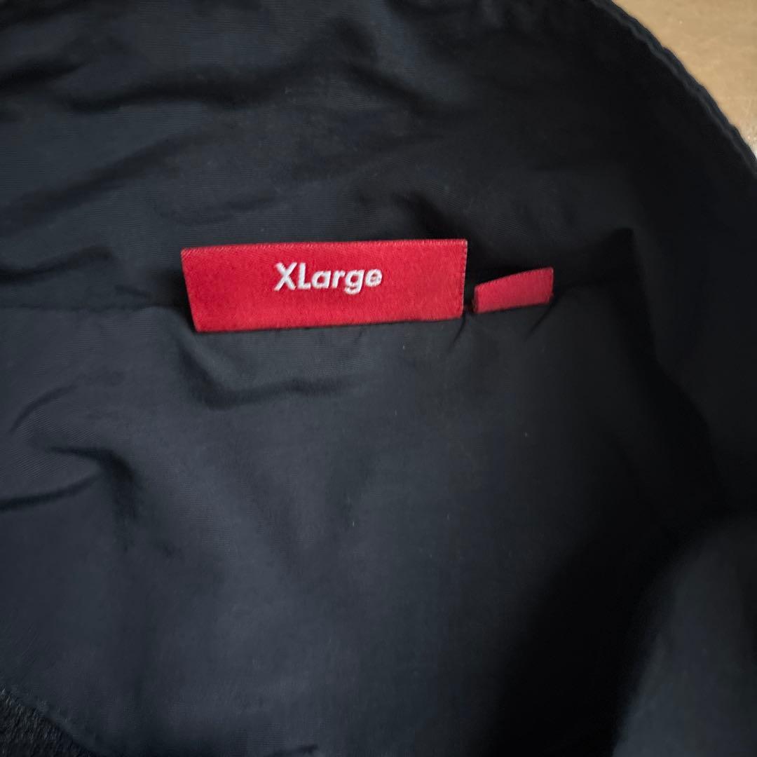 SUPREME ブラック ナイロンジャケット XL