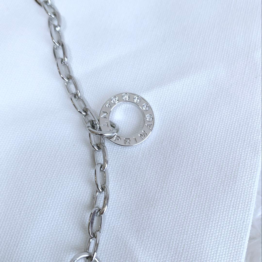 美品♪ ANTEPRIMA イントレッチオ インナーバッグ ポーチ付 シルバー