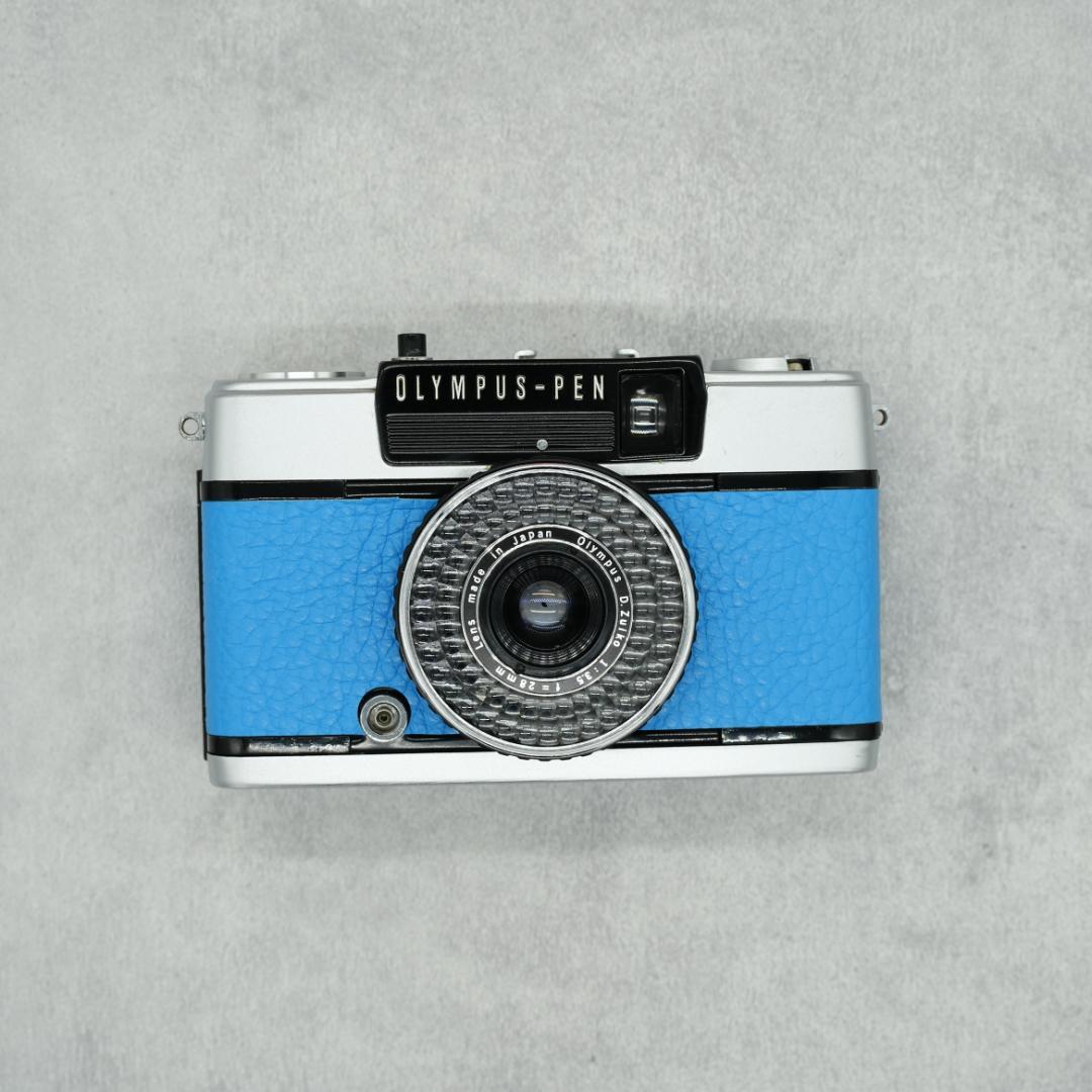 OLYMPUS PEN EE-3ブルー【整備済完動品】