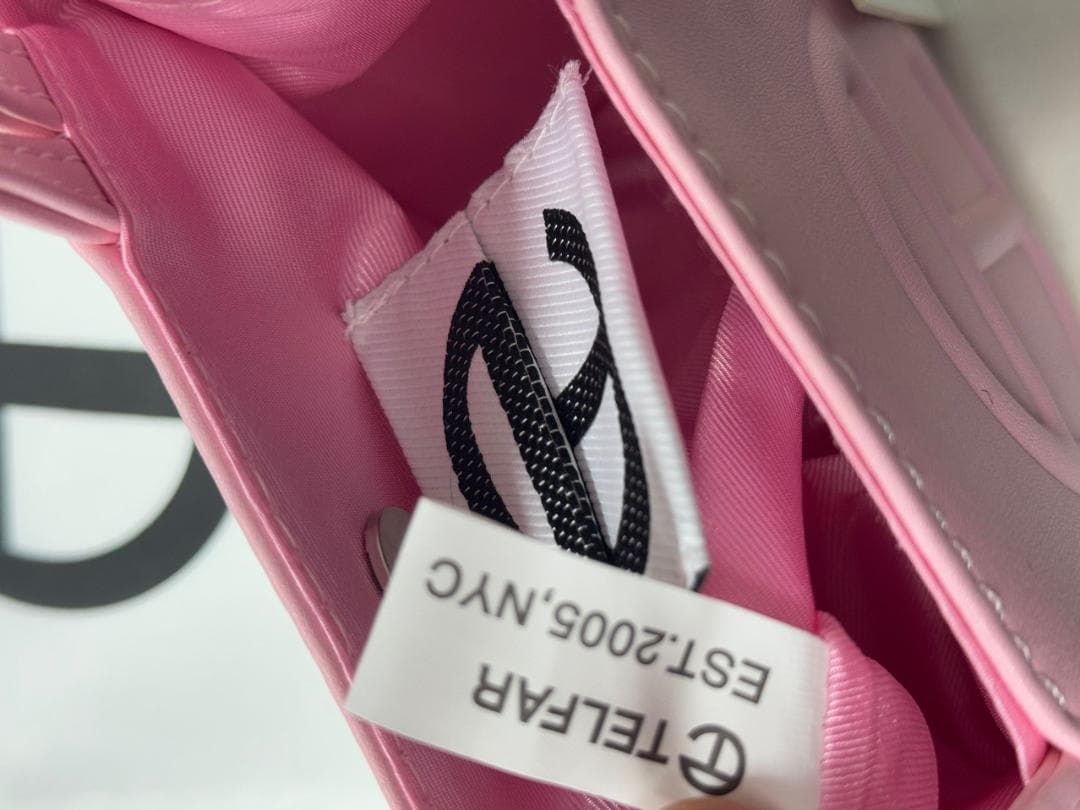 TELFARピンクショルダーバッグ