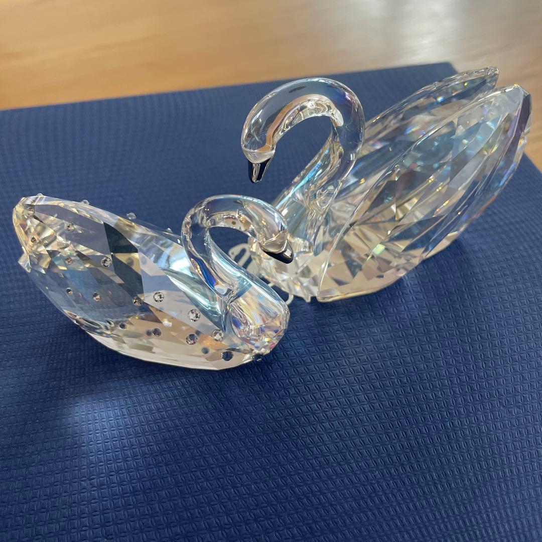 Swarovski “Love Swans”スワロフスキー スワンのカップル