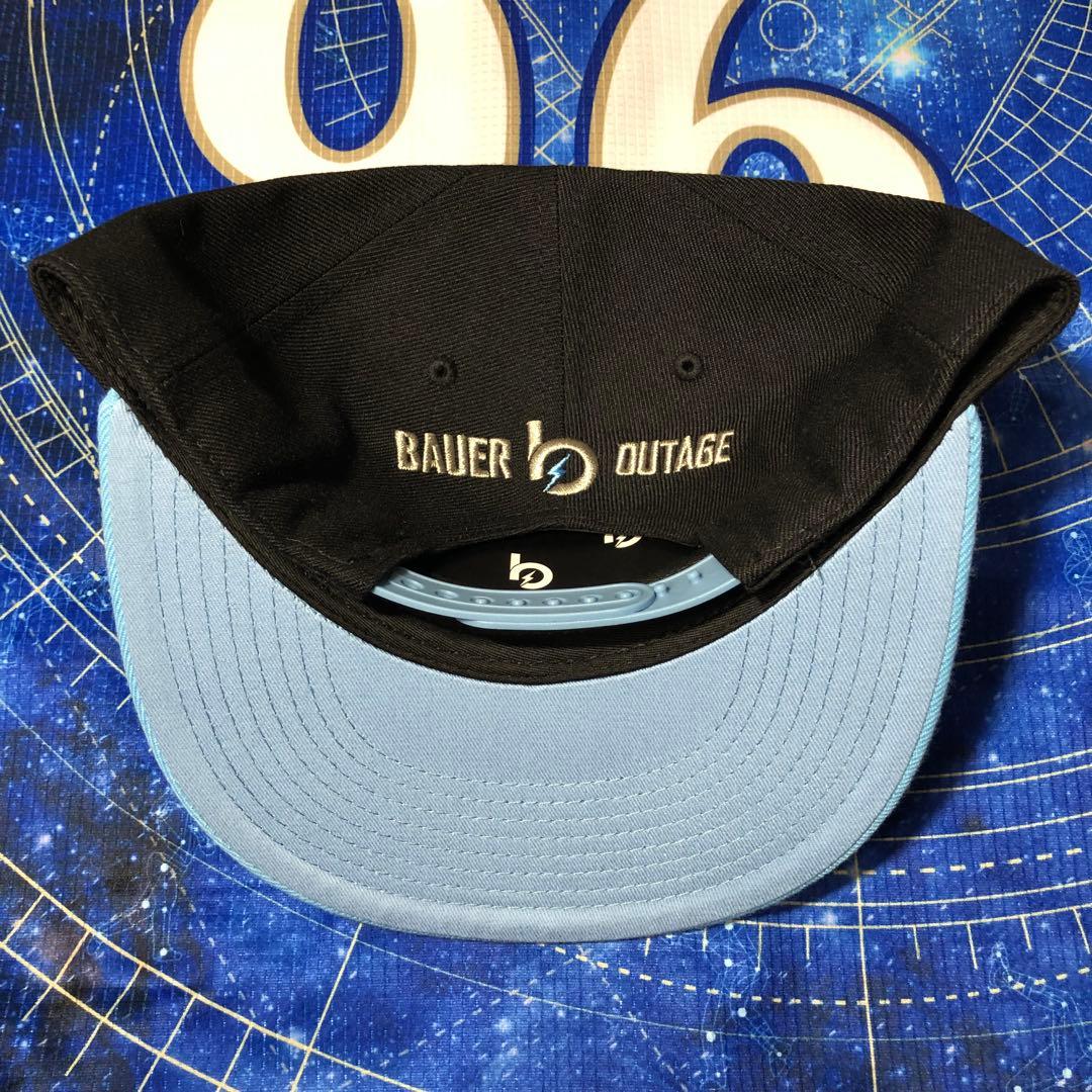 横浜DeNAベイスターズ　バウアー　BAUER OUTAGE　キャップ　ブルー