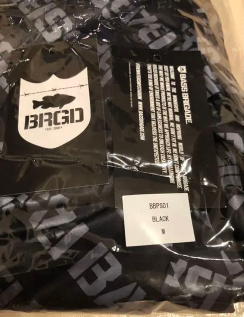 美品！Mサイズ！ブラック！バスブリゲード パッカブルタイプ セットアップ