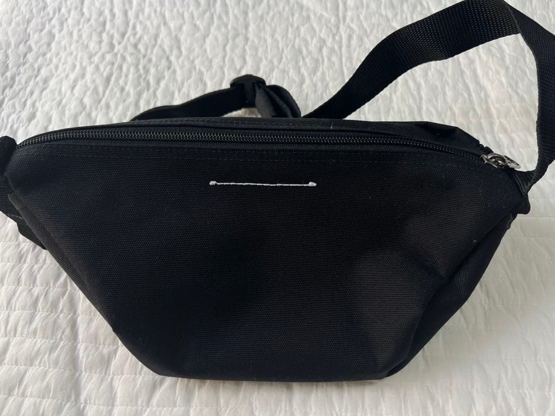 極美品★MM6 EASTPAKコラボ ウエストバッグ リバーシブル ボディバッグ