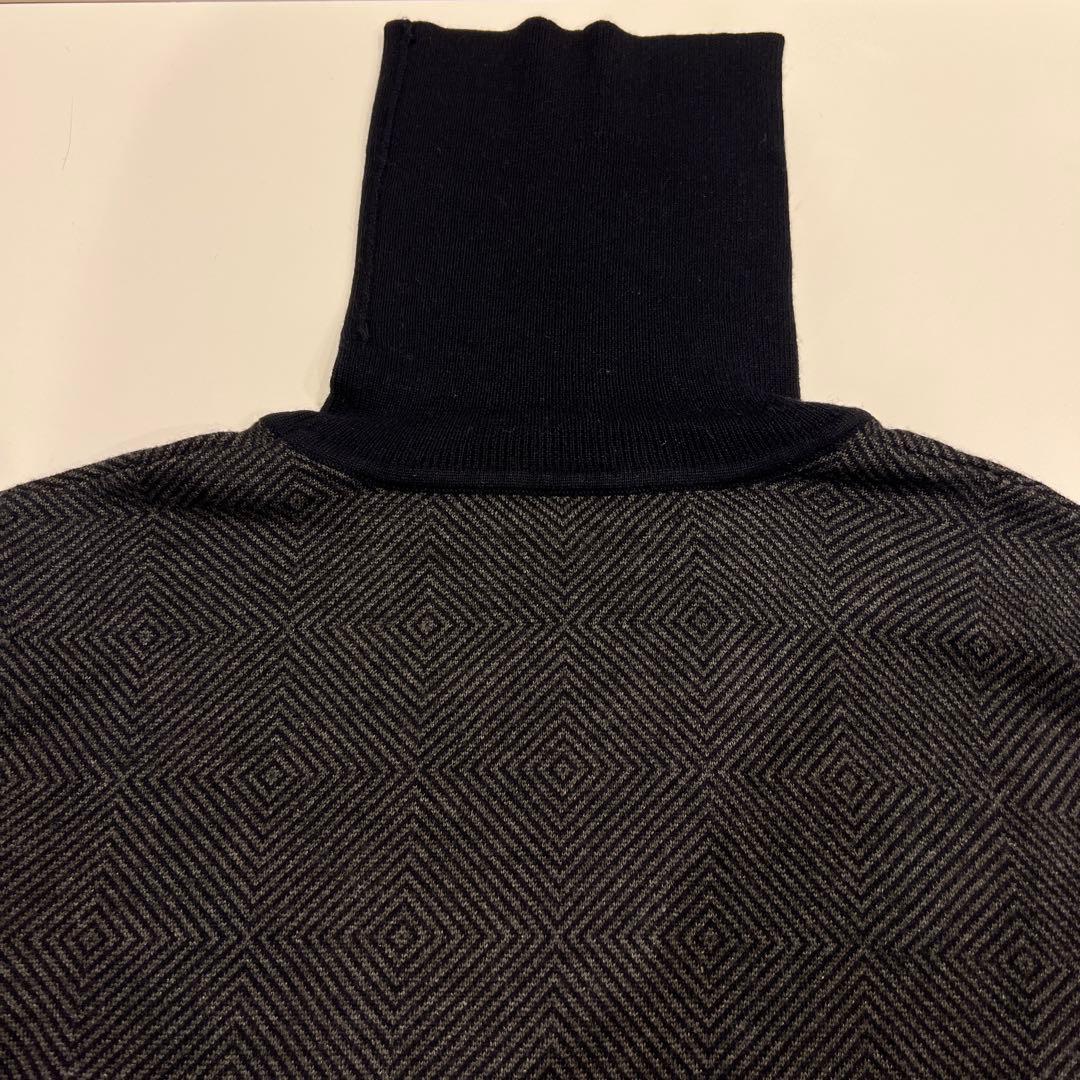 【近日削除】Sergio Olmi カシミア＆シルク　ハイネックセーター