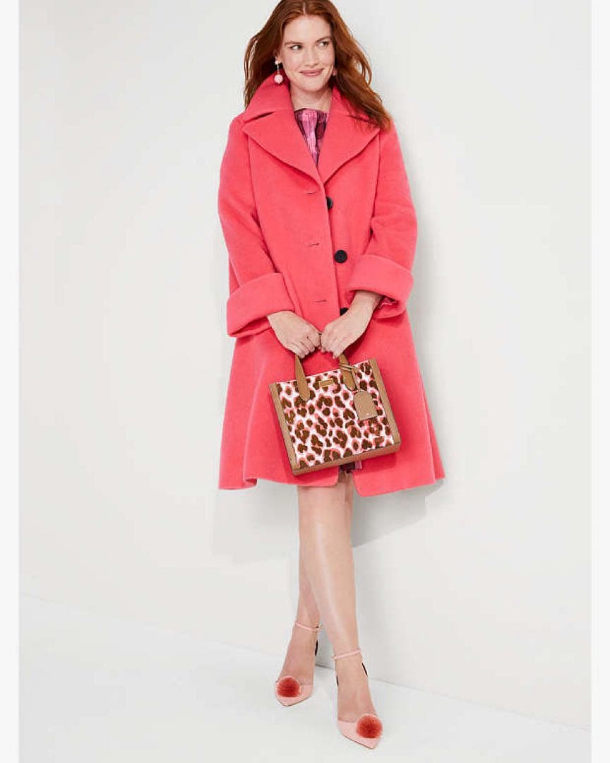 kate spade new yorkブラッシュウールコート