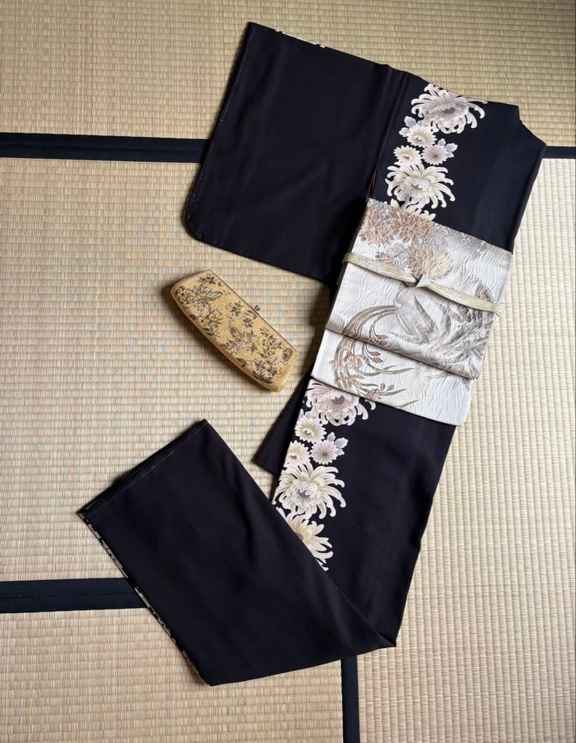 ポリエステル　訪問着　未使用