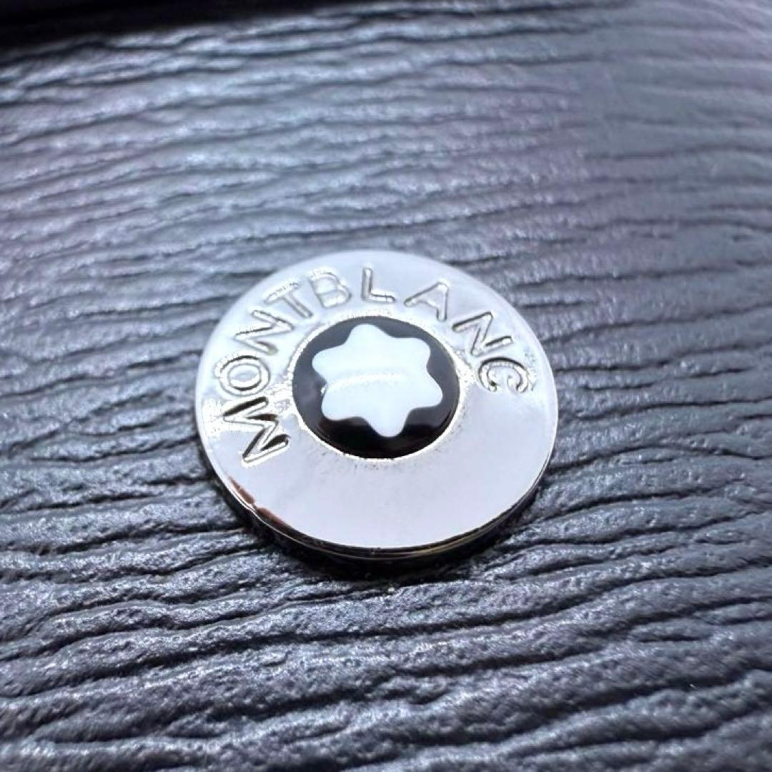 MONTBLANC モンブラン ペンケース 2本用 ブラック イタリア 4810