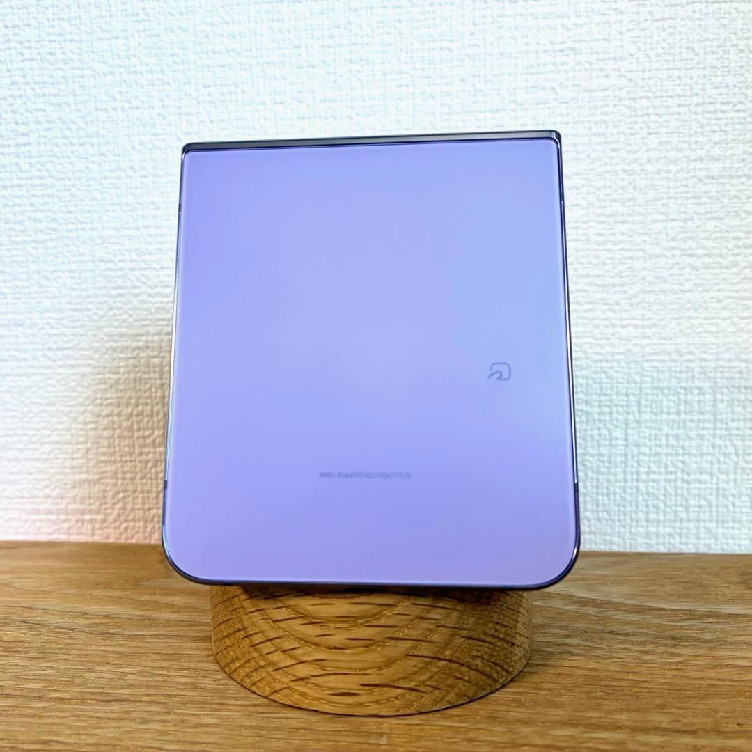 Samsung Galaxy Z Flip4 パープル　本体　カバー