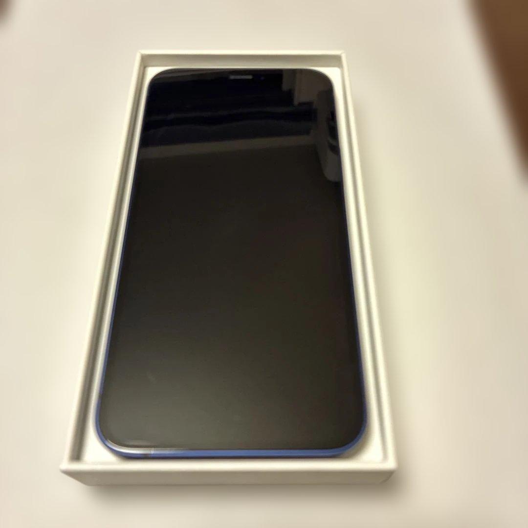 Apple iPhone 12mini 青色 本体