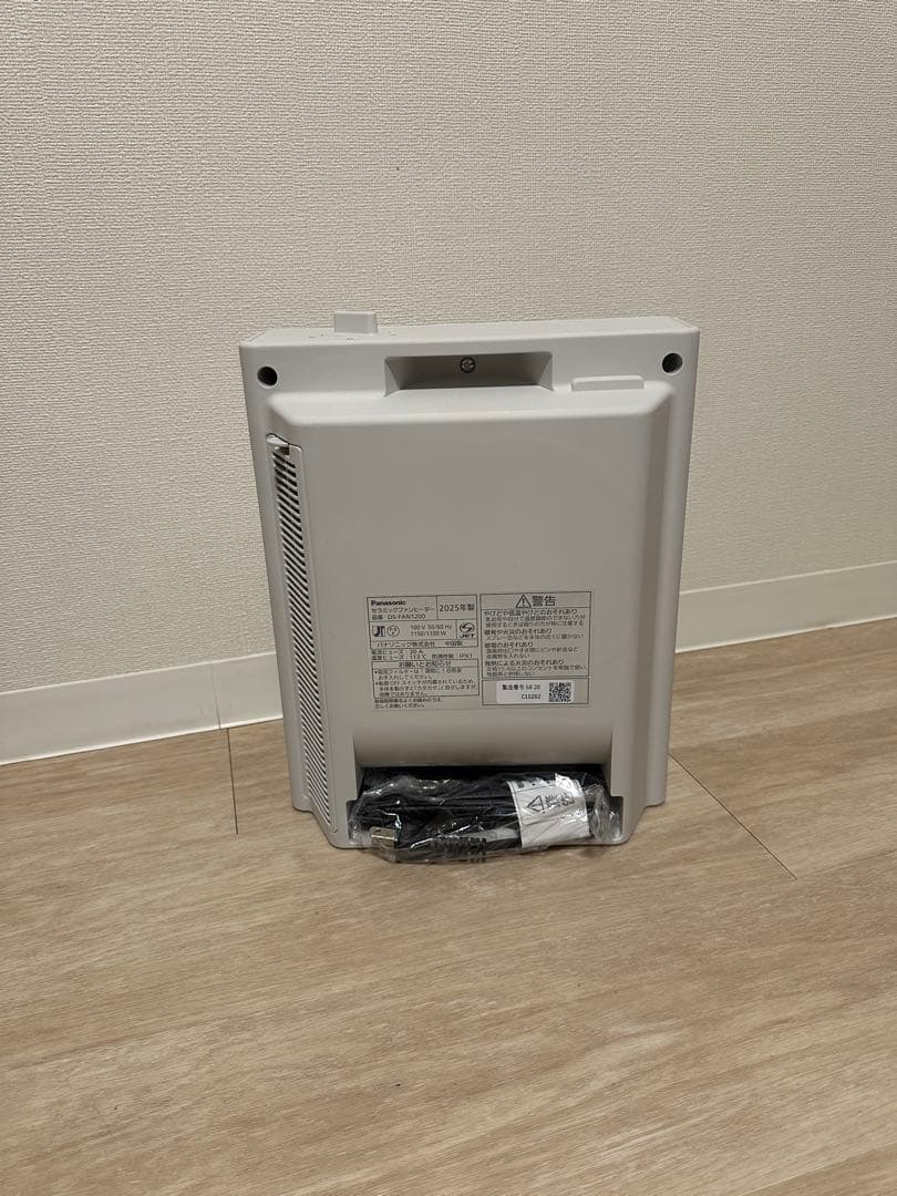 Panasonic D5-FAN1200-W セラミックファンヒーター