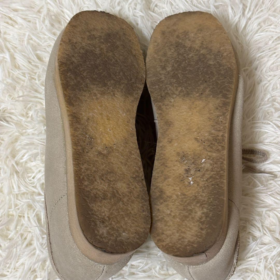 【極美品】clarks クラークス　ワラビー　チャッカブーツ　23.5