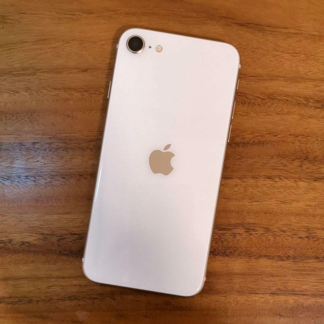 『美品・訳有り値下げ品』iPhoneSE 第3世代 64G『最大容量100%』