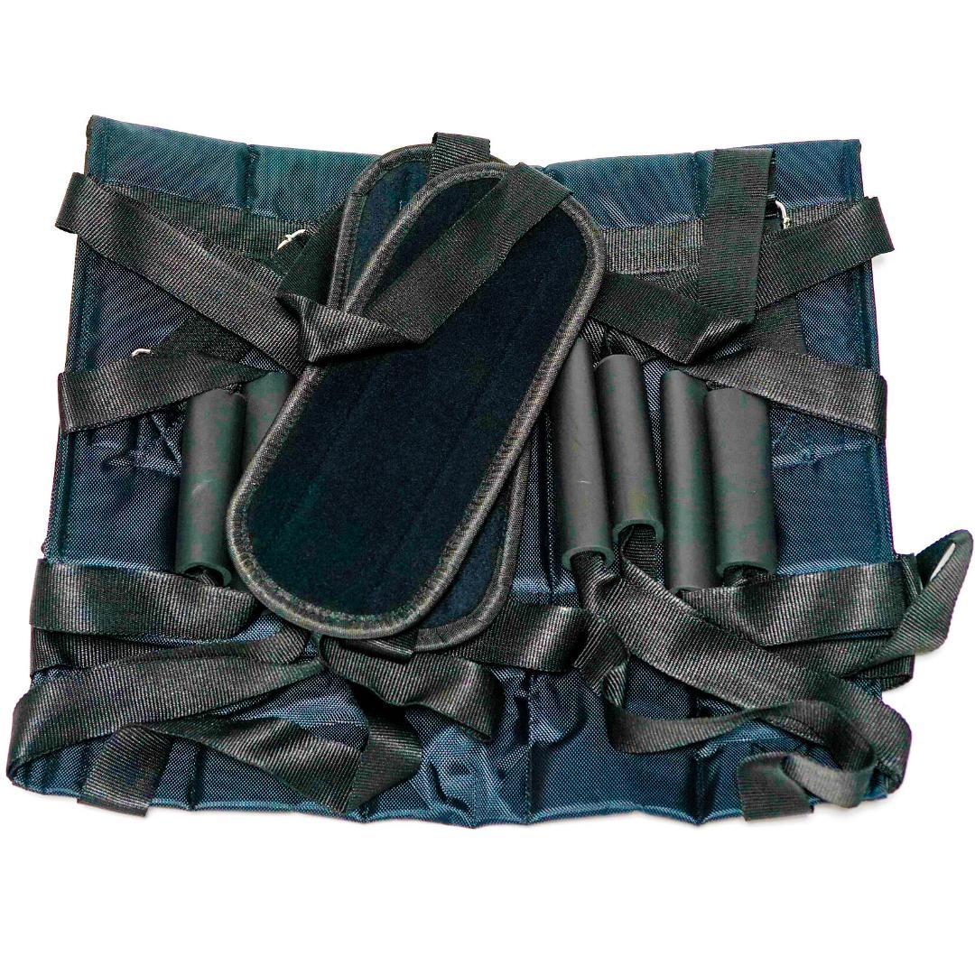 担架　イス型　長紐有　介助シート 移乗シート 二人用 【現物撮影】