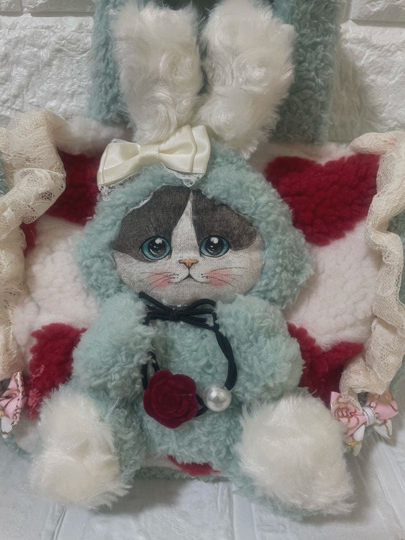 j*️様 コヤンイサムチョン　ハンドメイド ふわふわ　トートバック