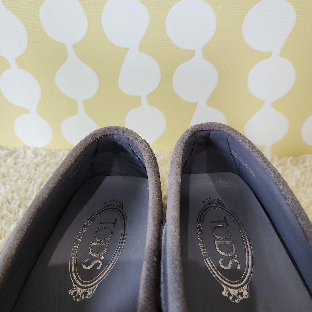 TOD'S スエード ゴンミーニ ドライビングシューズ ローファー 36