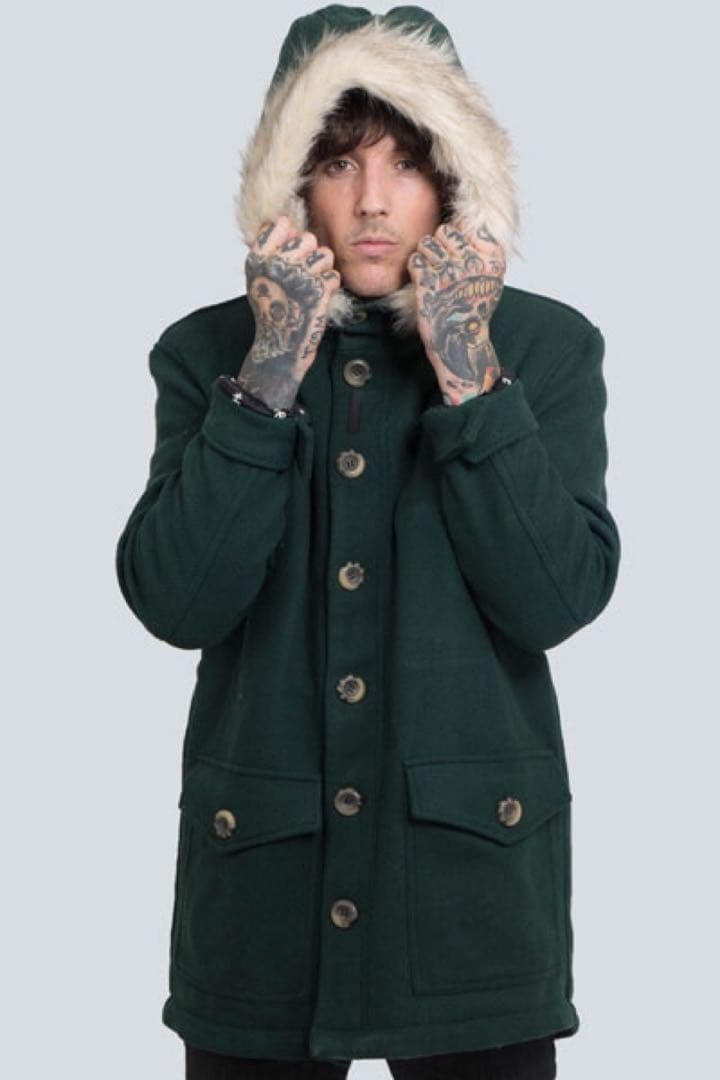 ジャケット・アウター DROP DEAD CLOTHING  Parka Green M