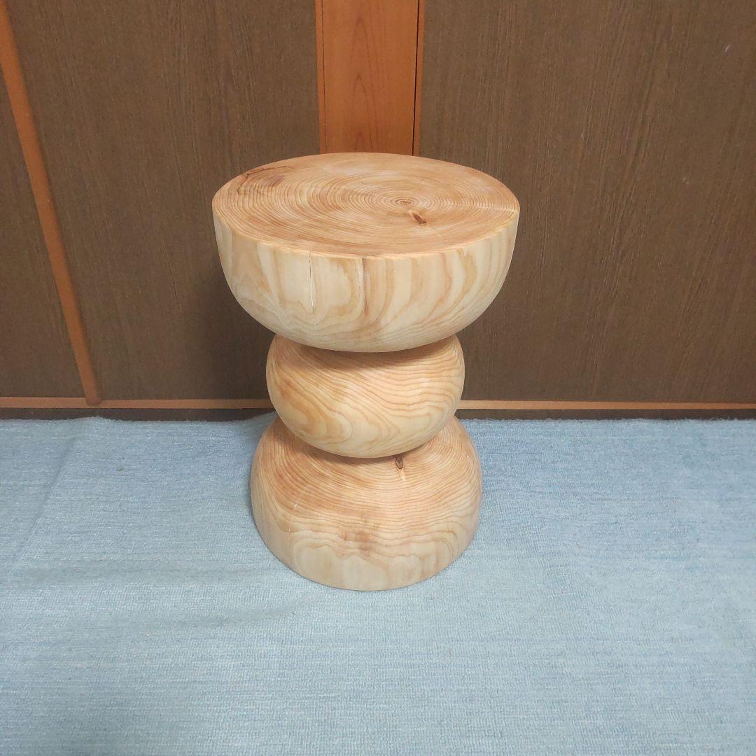 hasuさん専用檜丸太椅子 スツール