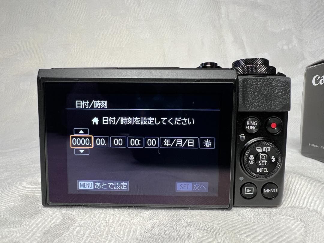 美品 Canon PowerShot G7X Mark II 付属品付き