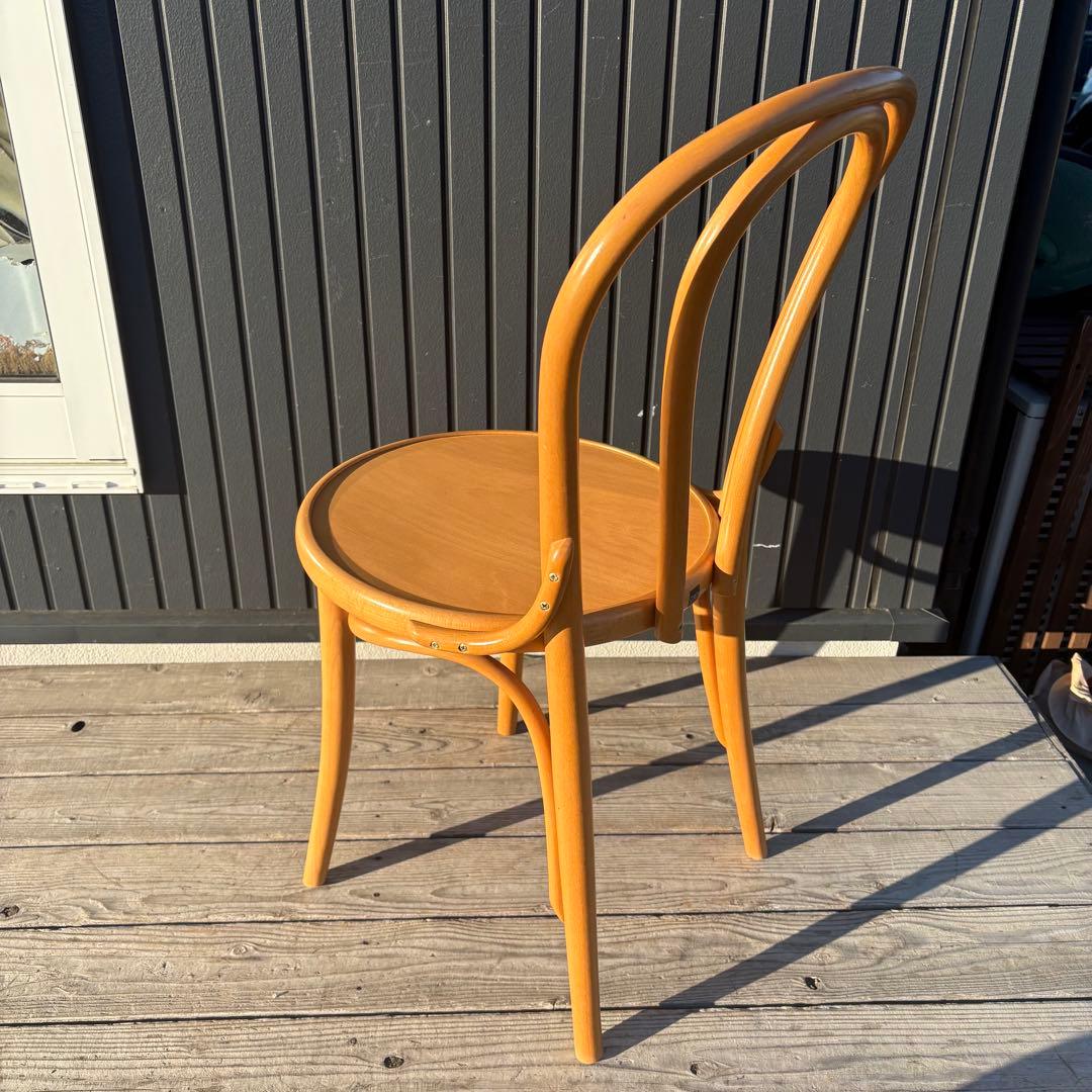 北欧レトロ CRES 木製 ベントウッドチェア ダイニングチェア 曲木 カフェ