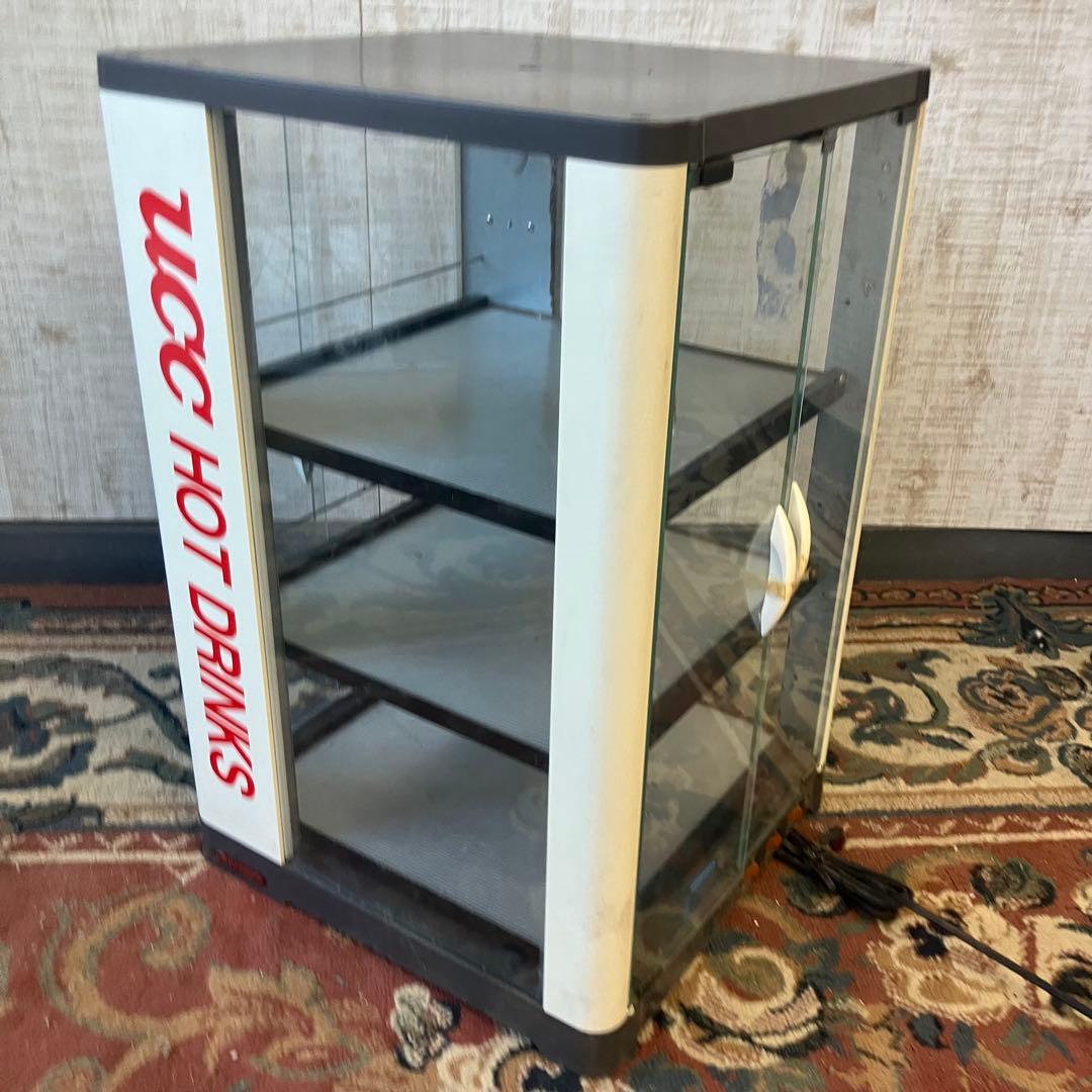 UCC HOT DRINKS 缶ウォーマー 温蔵ショーケース 電源確認済み