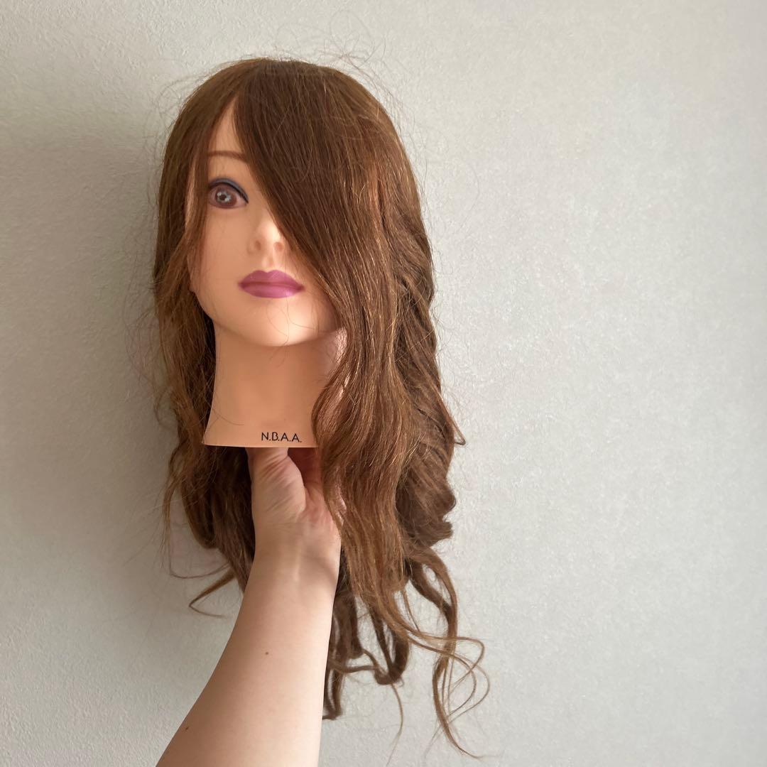 NBAA アップウィッグ　ブラウン