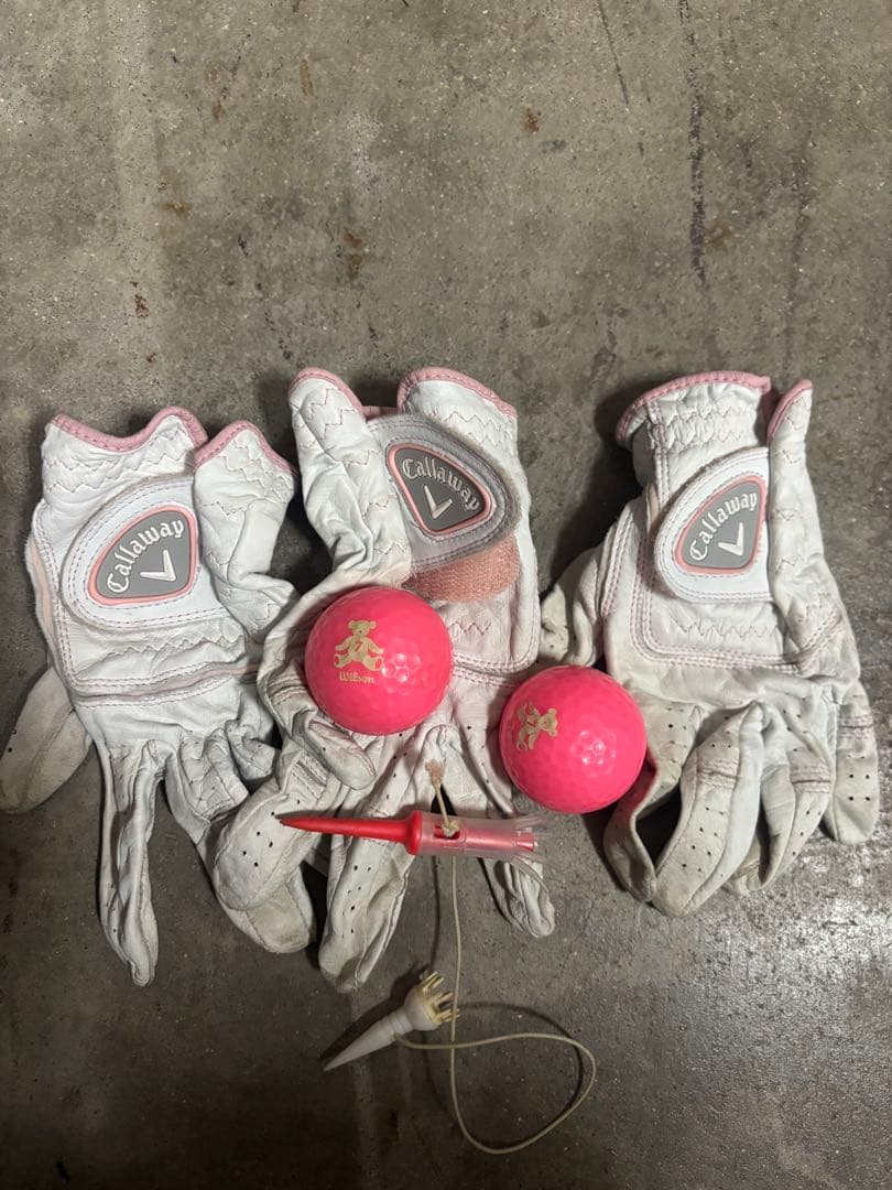 バック美品‼️FIGARO PARIS ゴルフバッククラブセットハーフセット7本