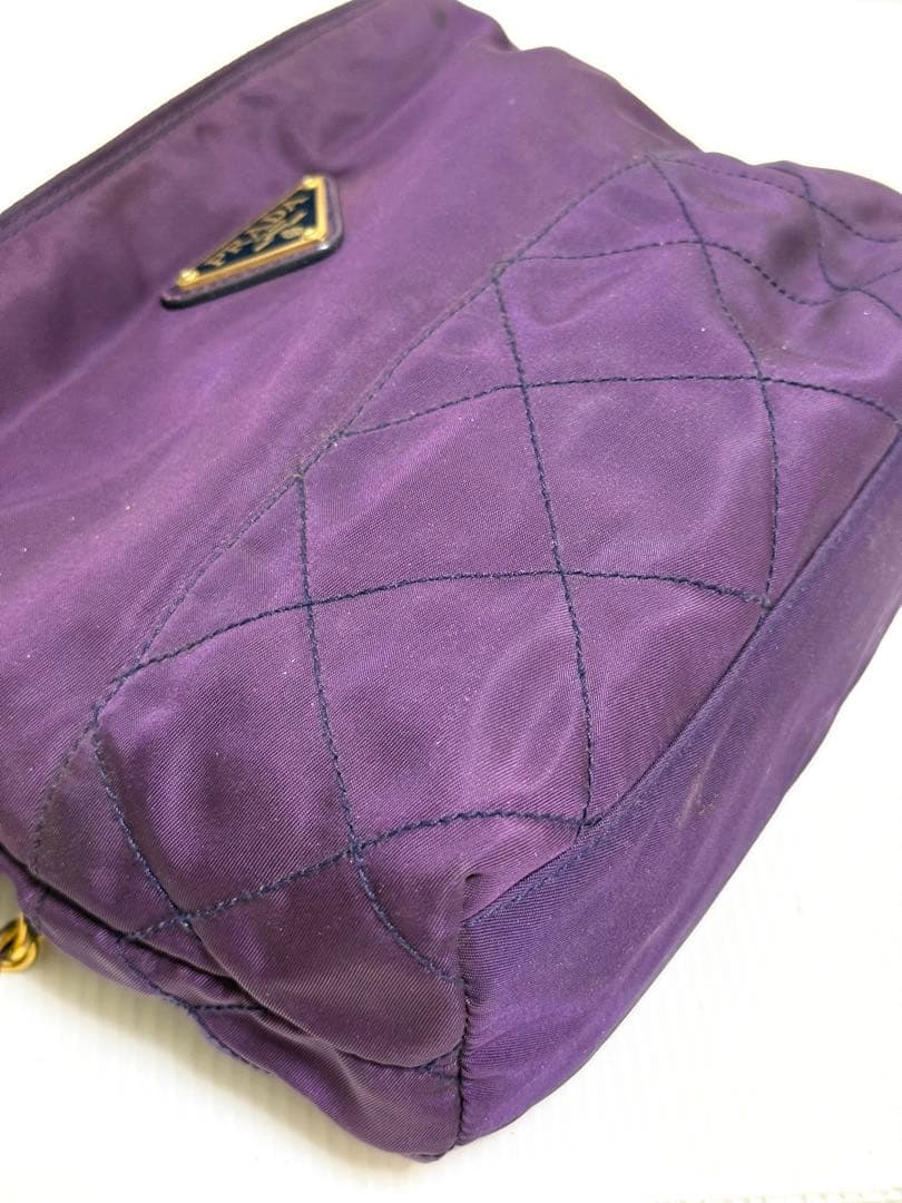 訳あり プラダ PRADA チェーンショルダーバッグ