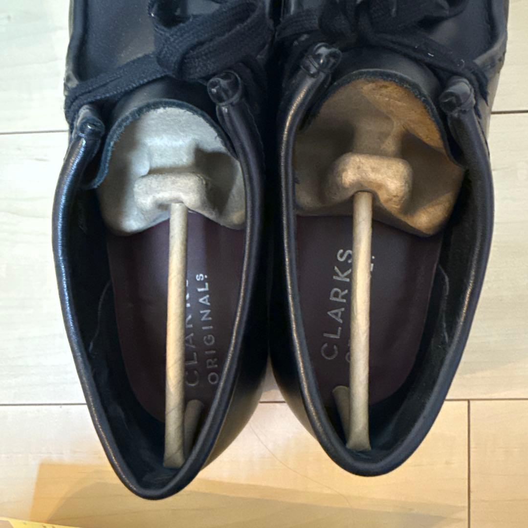 Clarks Waliabee ブラックレザー 8.5