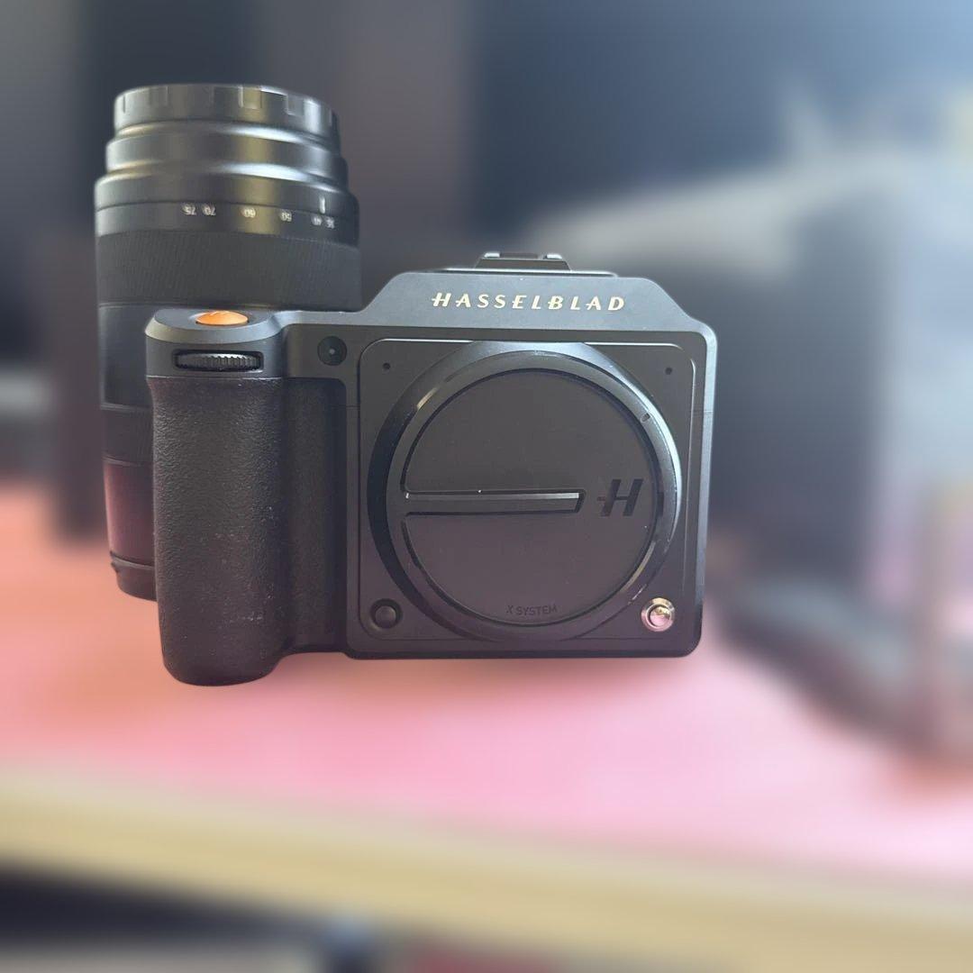 Hasselblad X2D XCD 35-75 レンズ　L字ブラケット