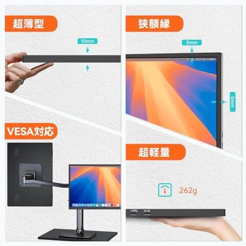 CASKING モバイルモニター 10.5インチ 超軽量 3:2画面比 ☆★☆彡