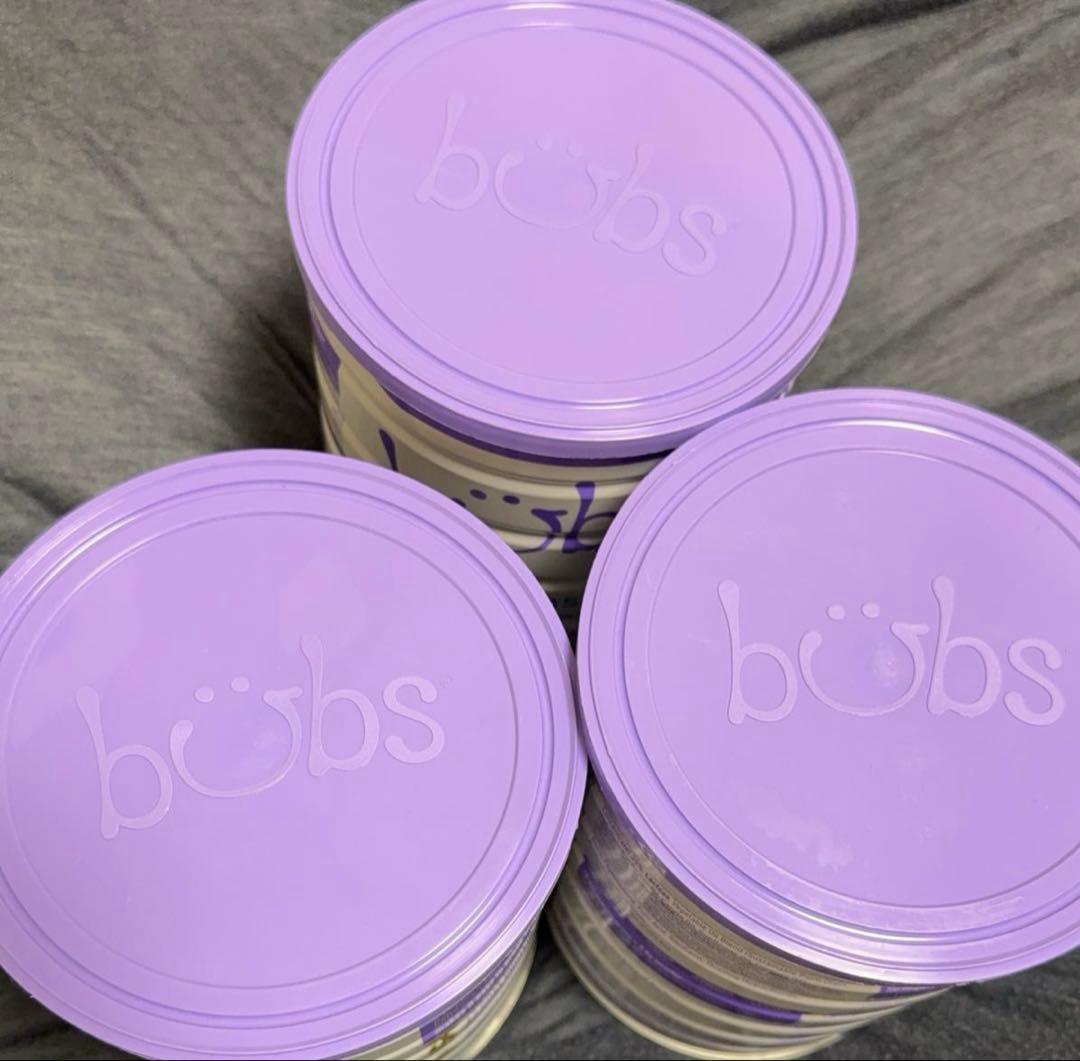 bubs 粉ミルク　ステップ2 ヤギ　3缶セット　オーガニック　無添加　バブズ