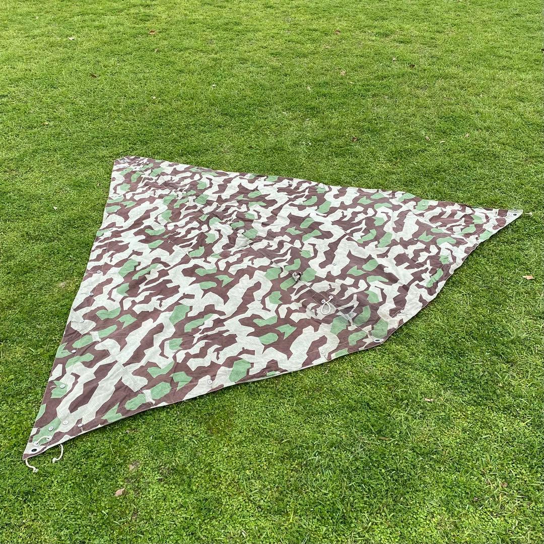 し*く様 【超レア】入手困難　ドイツ国境警備隊　軍幕　スプリンターカモ　1枚　1