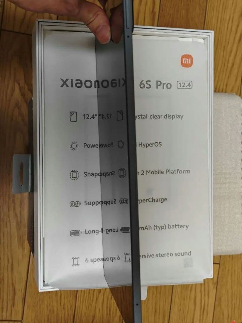 値下げ！Xiaomi Pad 6s Pro 256gb ROM+スタンド