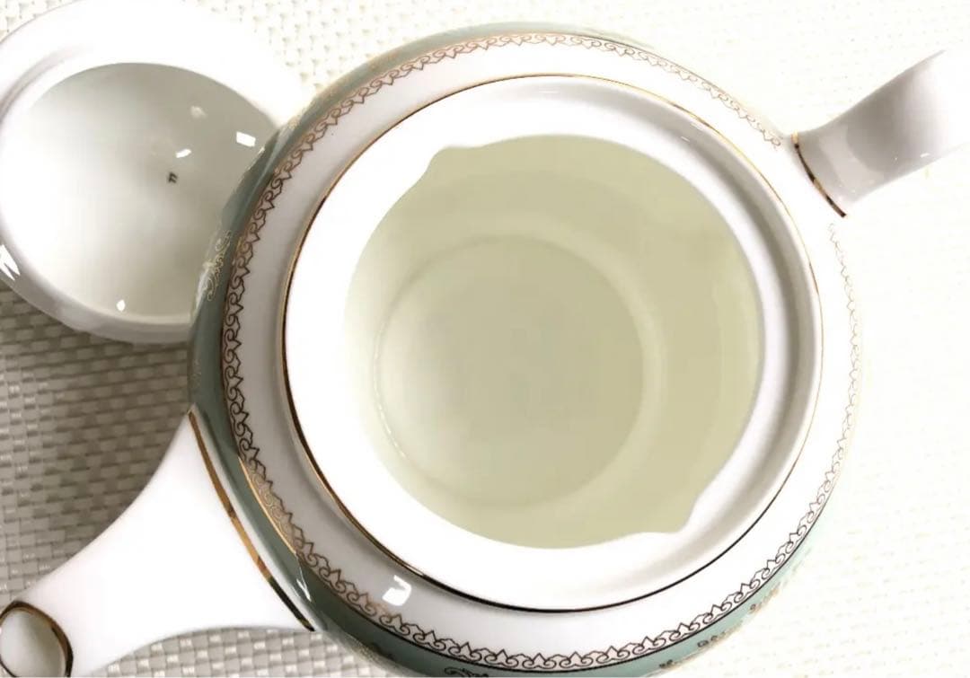 黒窯刻印コロンビアセージグリーンセット