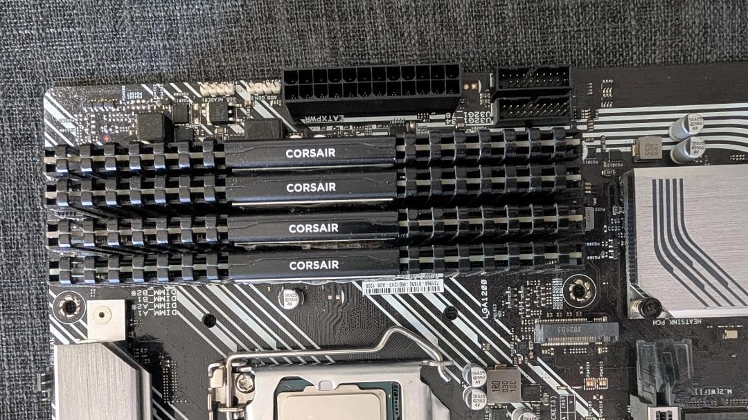 マザーボード ASUS PRIME Z490-P, corei9-10900KF, 64GB