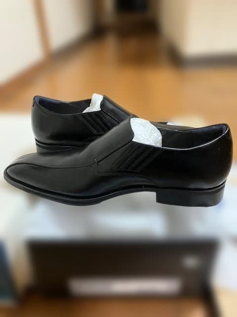 【★新品未使用★】アシックスウォーキング ビジネスシューズ 黒 サイズ27