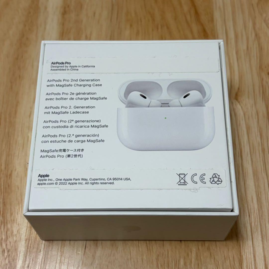 美品　AirPods Pro 第二世代　本体　ホワイト