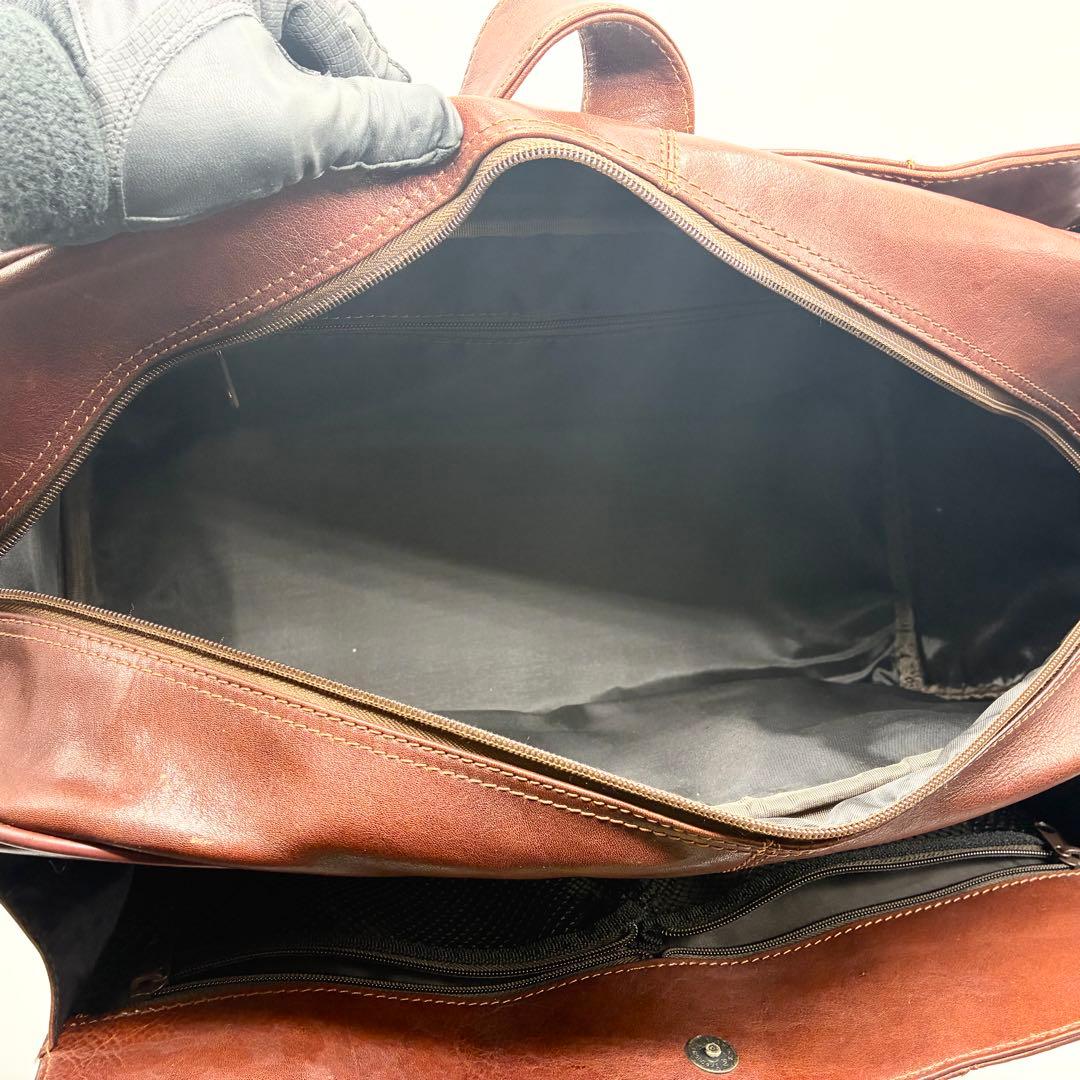 【極美品】⭐️スノビスト Snobbist オールレザーボストンバッグ 2WAY