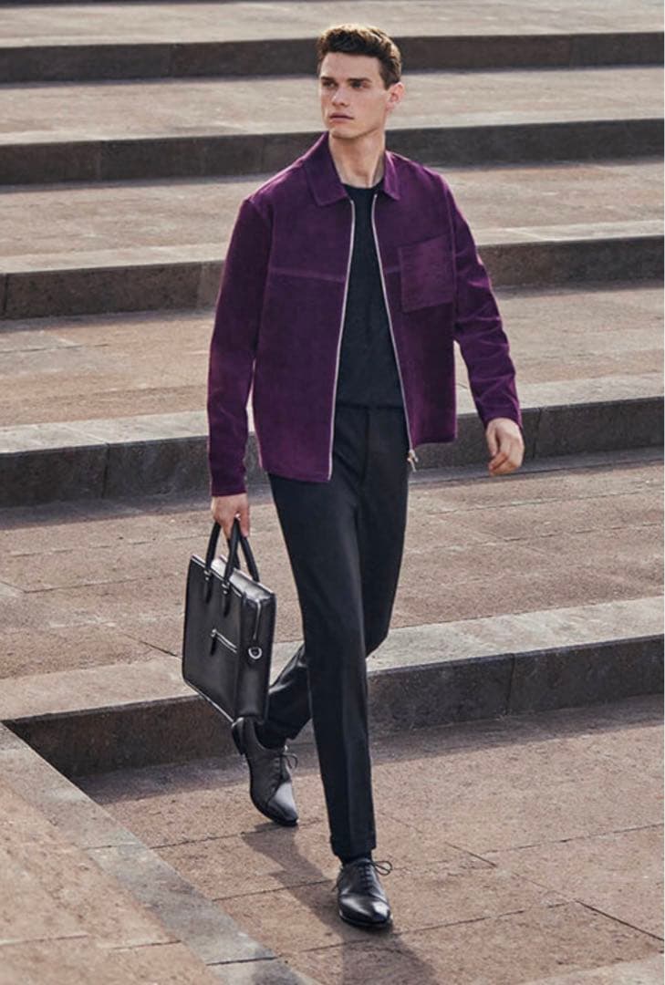 特注 定価65万 ベルルッティ アンジュールミニ スクリットレザーブリーフケース