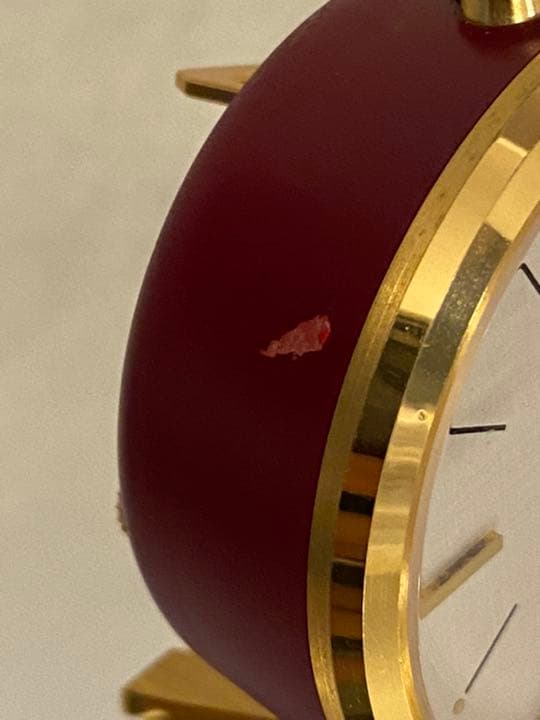 JAEGER ゴールド　置き時計