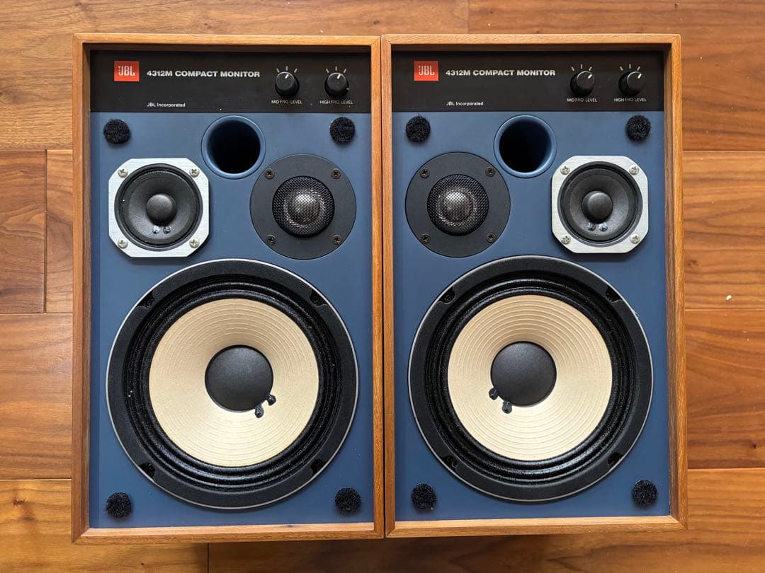 週末限定値下げ！　JBL 4312M WX ペア美品シリアル連番サランネット綺麗