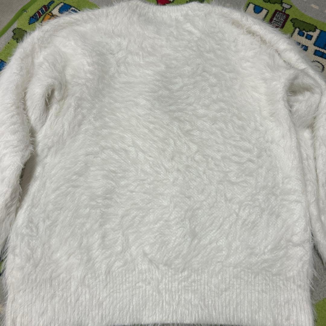 yxngbratz ヤンブラ　YB Logo Knit White ニット