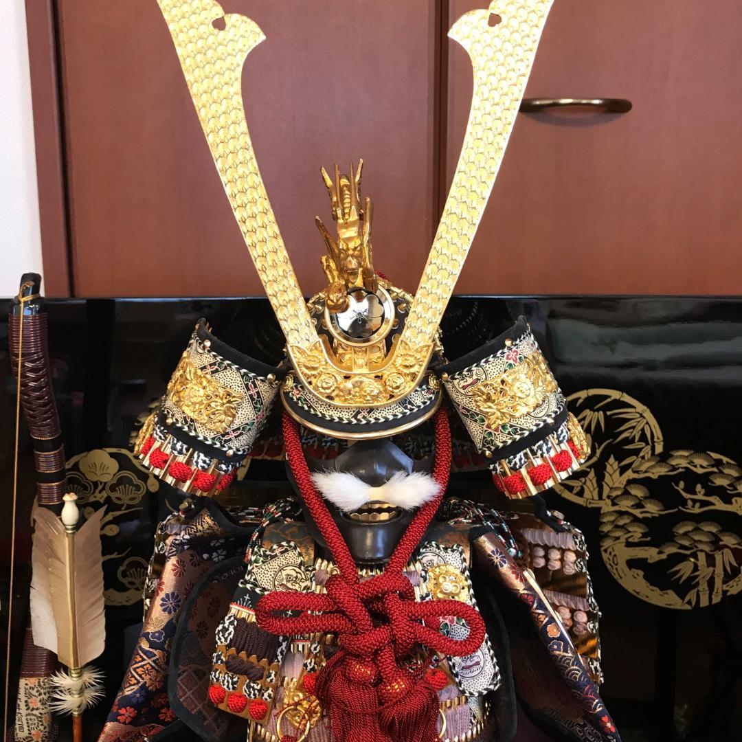 端午の節句☆彡鎧兜平飾りセット　①鎧兜