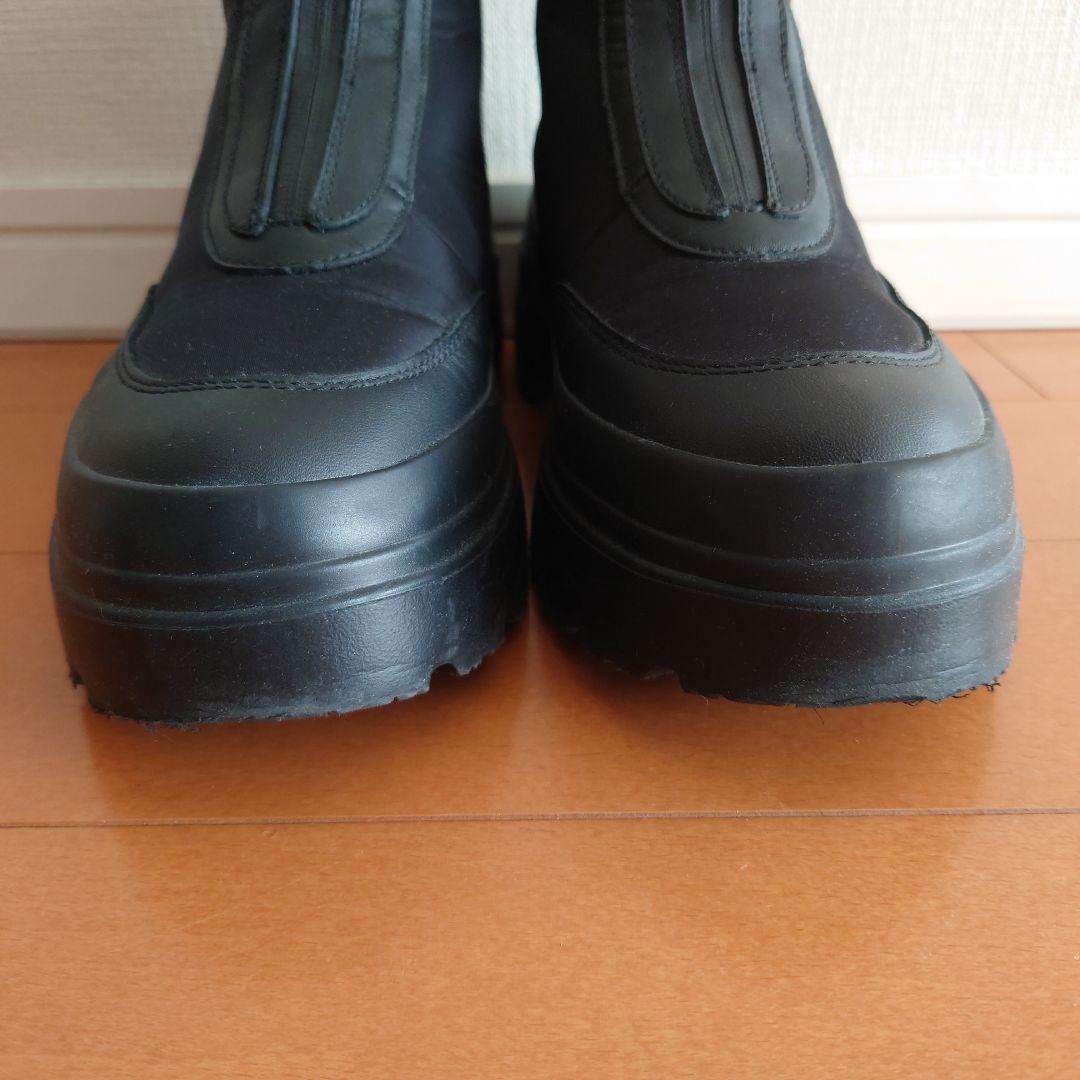 HUNTER エクスプローラー アンクル ジップ フラットフォームブーツ